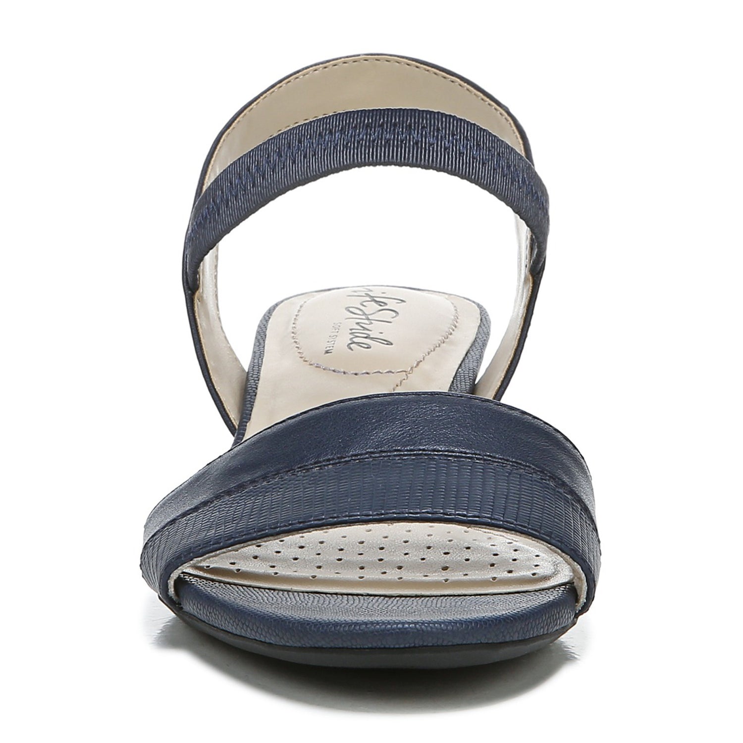 Peltz Shoes  Women's LifeStride Yuma Sandal NAVY H5211S1400