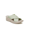Peltz Shoes  Women's Bzees Sahara Slide SAGE GREEN H5552F1300