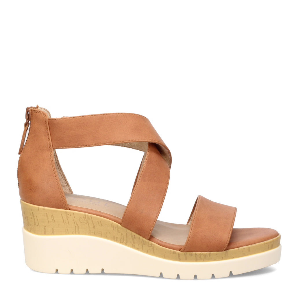 Women's Soul Naturalizer Goodtimes Wedge Sandal BROWN H5571S0200