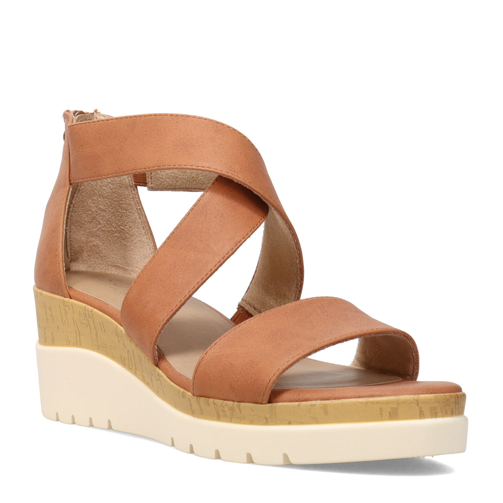 Women's Soul Naturalizer Goodtimes Wedge Sandal BROWN H5571S0200