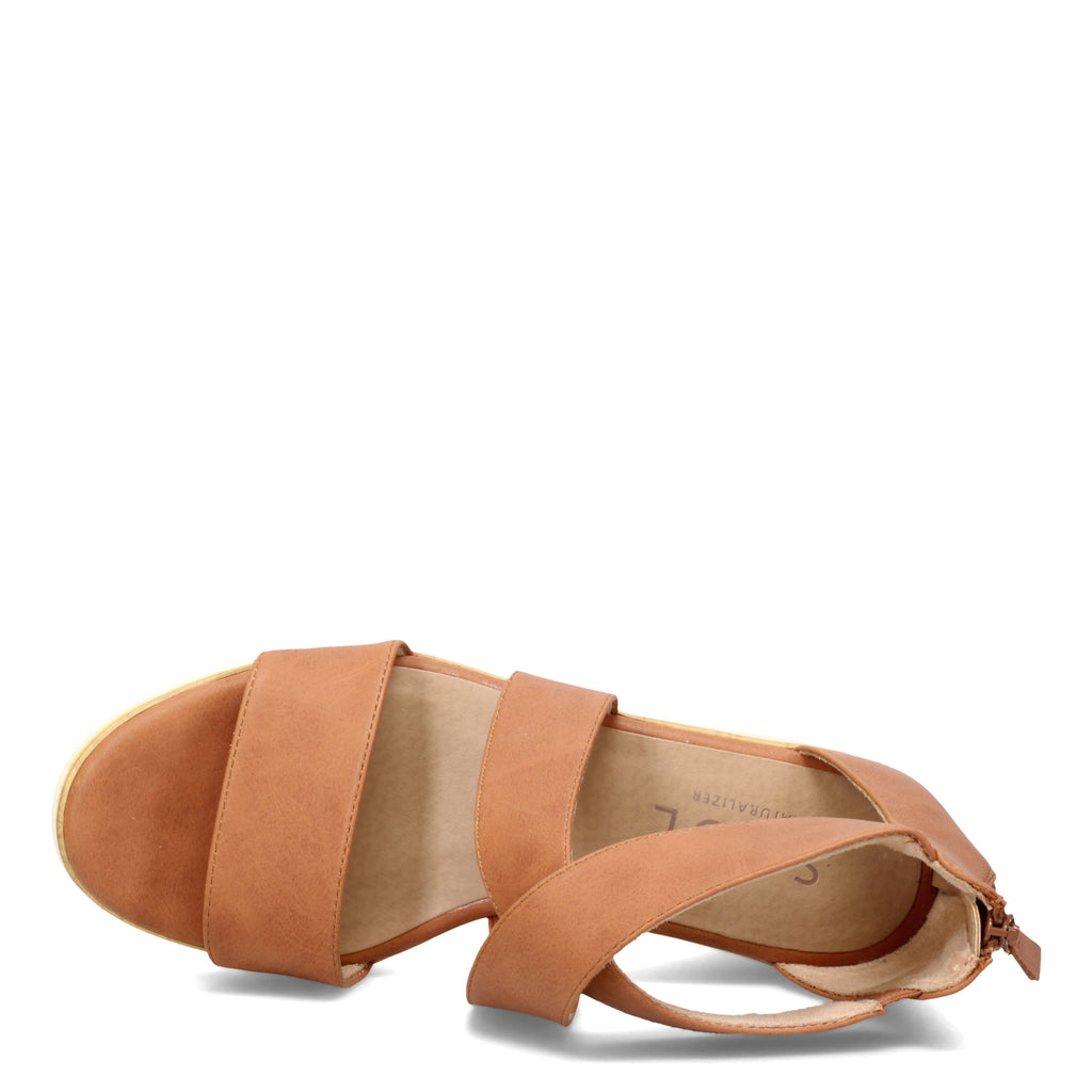 Women's Soul Naturalizer Goodtimes Wedge Sandal BROWN H5571S0200