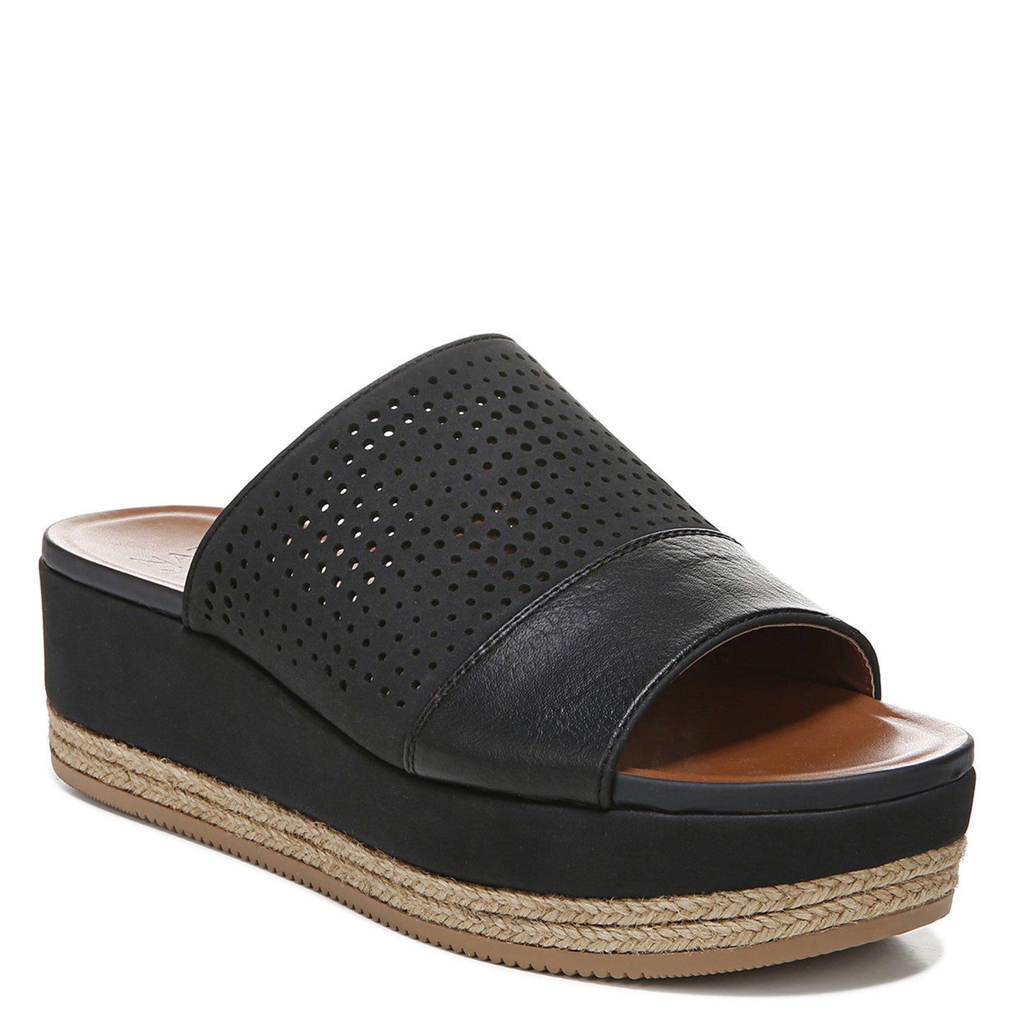 Peltz Shoes  Women's Naturalizer Nebraska Sandal BLACK H5588S1001