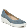 Peltz Shoes  Women's Naturalizer Sam 2 Slip-On STORM BLUE H5641S1400