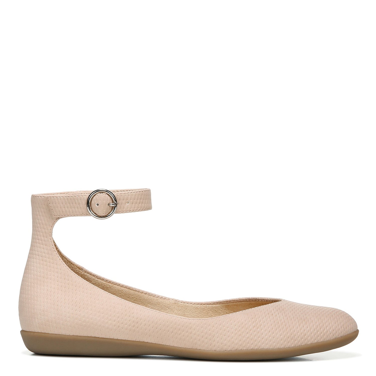 Peltz Shoes  Women's Naturalizer Valentina Flat BLUSH H5740S2650