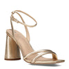 Peltz Shoes  Women's Sam Edelman Kia Sandal GOLD H5768L7700
