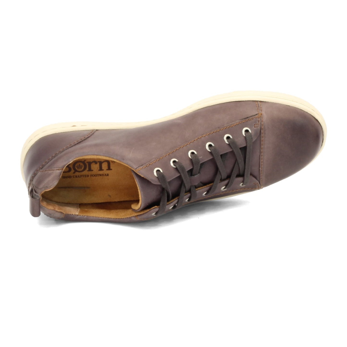 Peltz Shoes  Men's Born Allegheny Sneaker Grey H58822