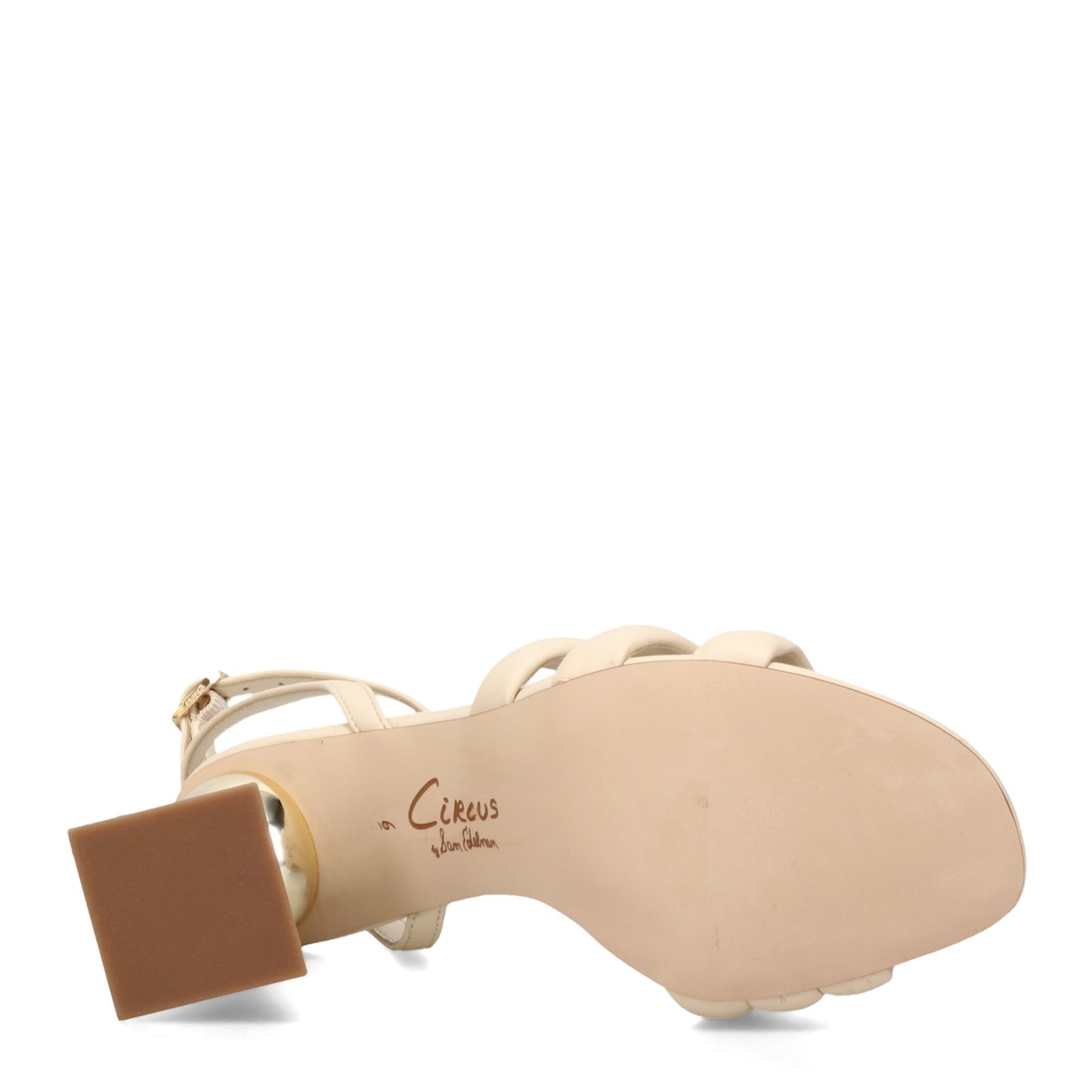 Peltz Shoes  Women's Circus NY Bobbie Sandal IVORY SNAKE H5912S2900