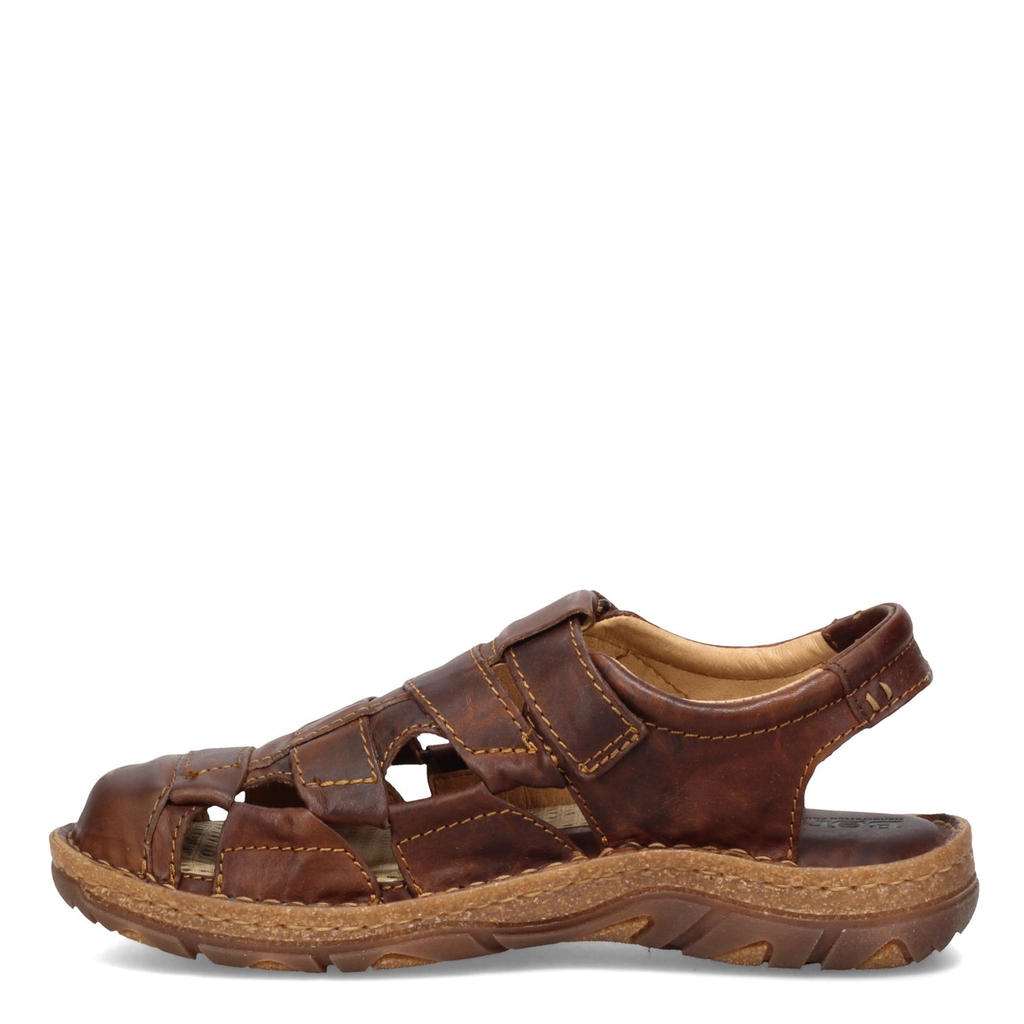 Peltz Shoes  Men's Born Cabot Sandal Brown H59706