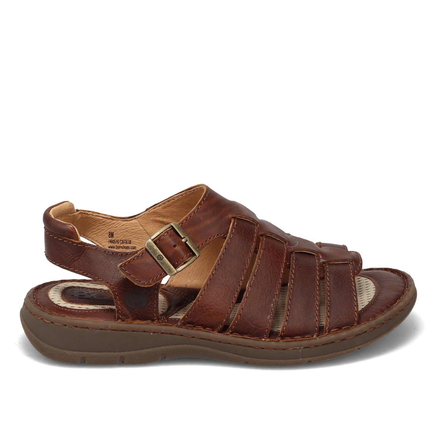 Peltz Shoes  Men's Born Wichita Sandal Tan H60516