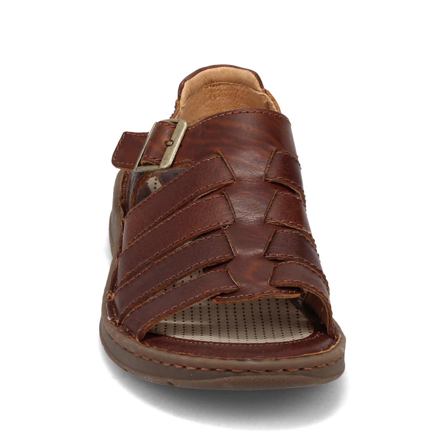 Peltz Shoes  Men's Born Wichita Sandal Tan H60516