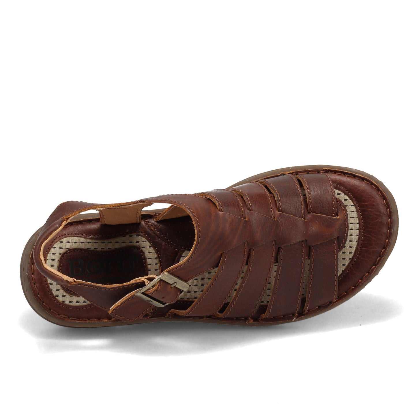 Peltz Shoes  Men's Born Wichita Sandal Tan H60516