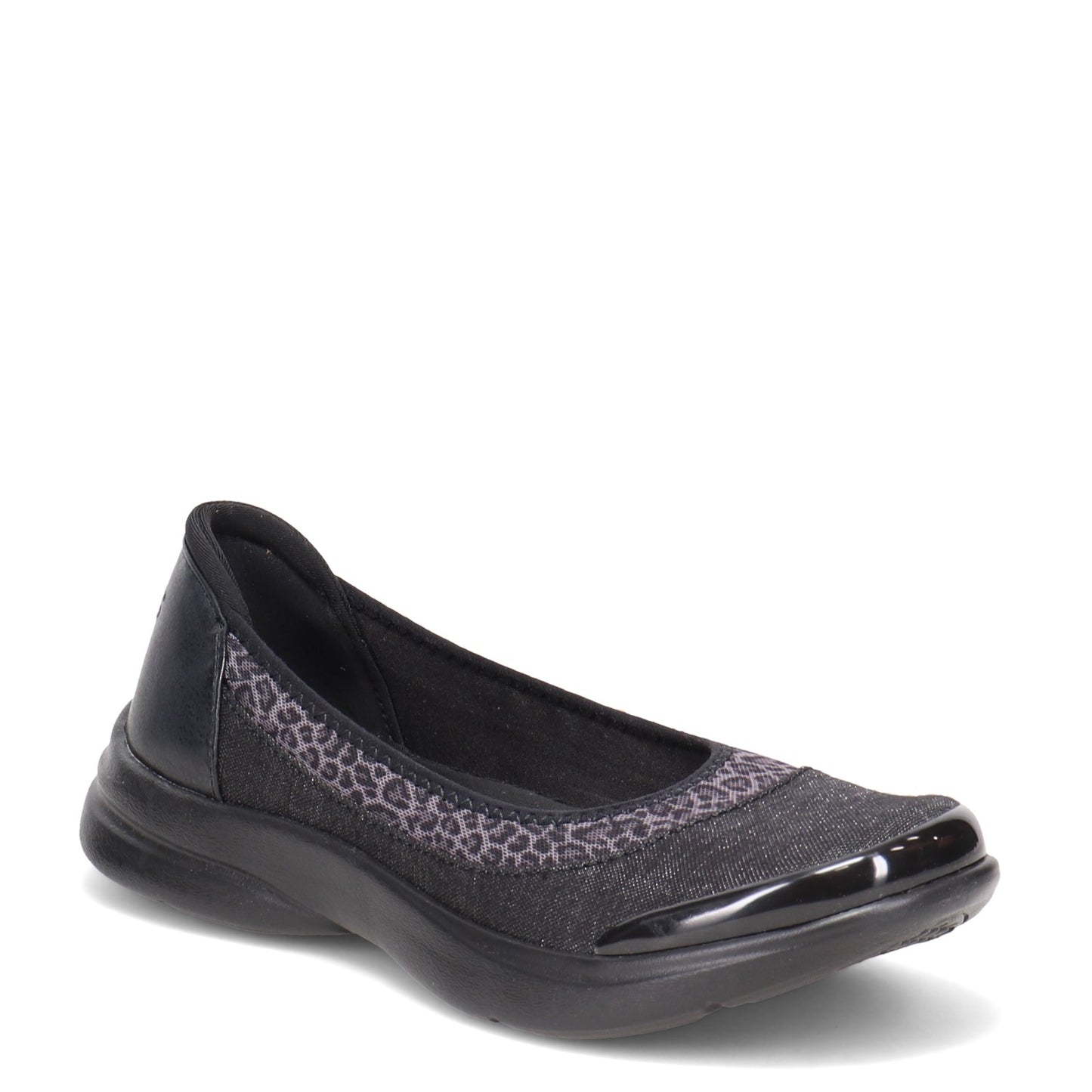 Peltz Shoes  Women's BZees Jiffy II Slip-On BLACK H6330F2001