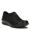 Peltz Shoes  Women's BZees Florence Slip-On BLACK / LEOPARD H6401F3002