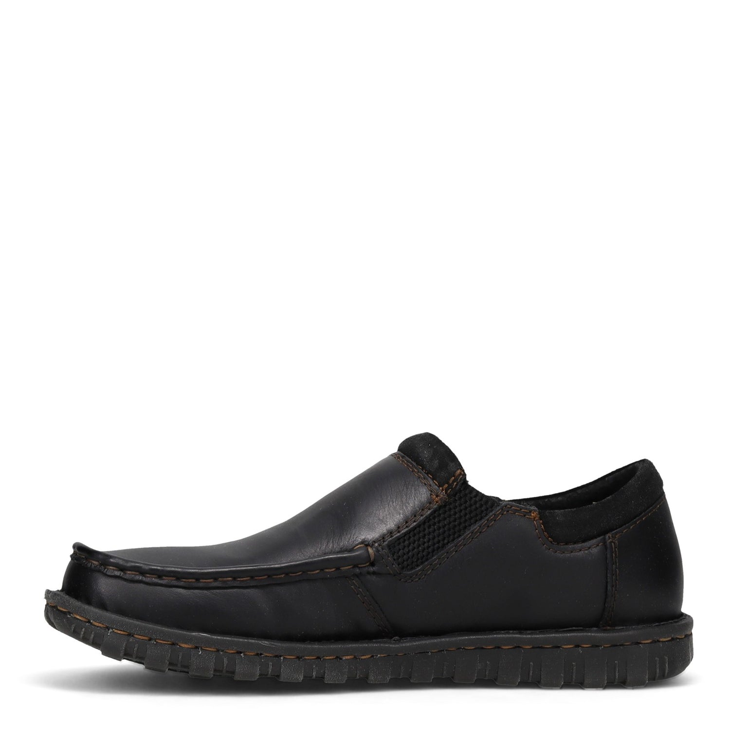 Peltz Shoes  Men's Born Gudmund Slip-On Black H65103