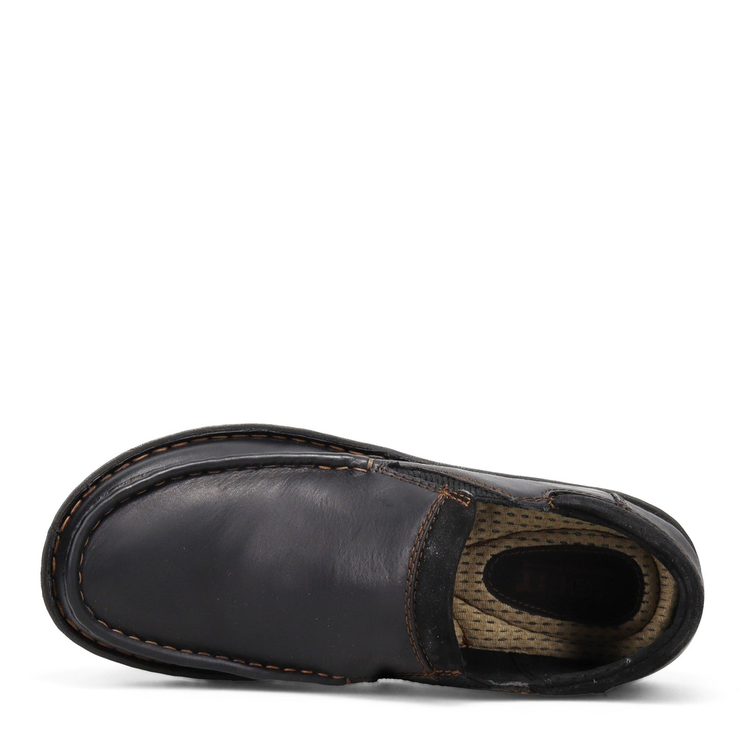 Peltz Shoes  Men's Born Gudmund Slip-On Black H65103