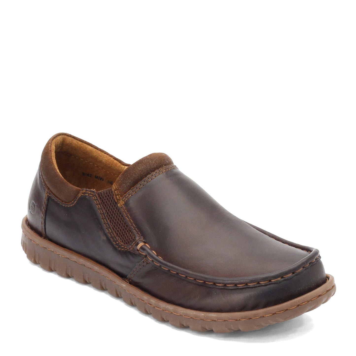 Peltz Shoes  Men's Born Gudmund Slip-On Dark Brown H65123