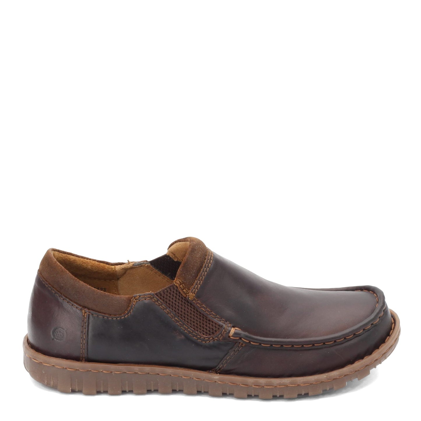 Peltz Shoes  Men's Born Gudmund Slip-On Dark Brown H65123