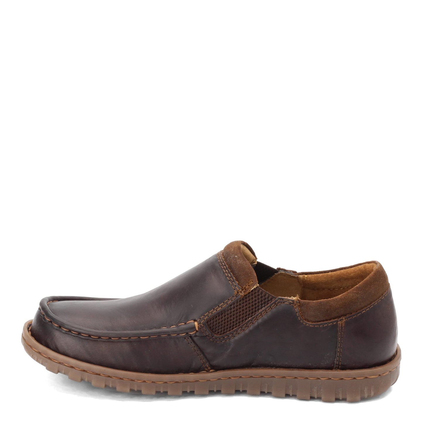 Peltz Shoes  Men's Born Gudmund Slip-On Dark Brown H65123