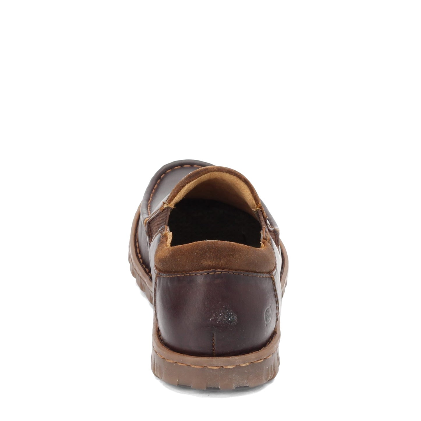 Peltz Shoes  Men's Born Gudmund Slip-On Dark Brown H65123