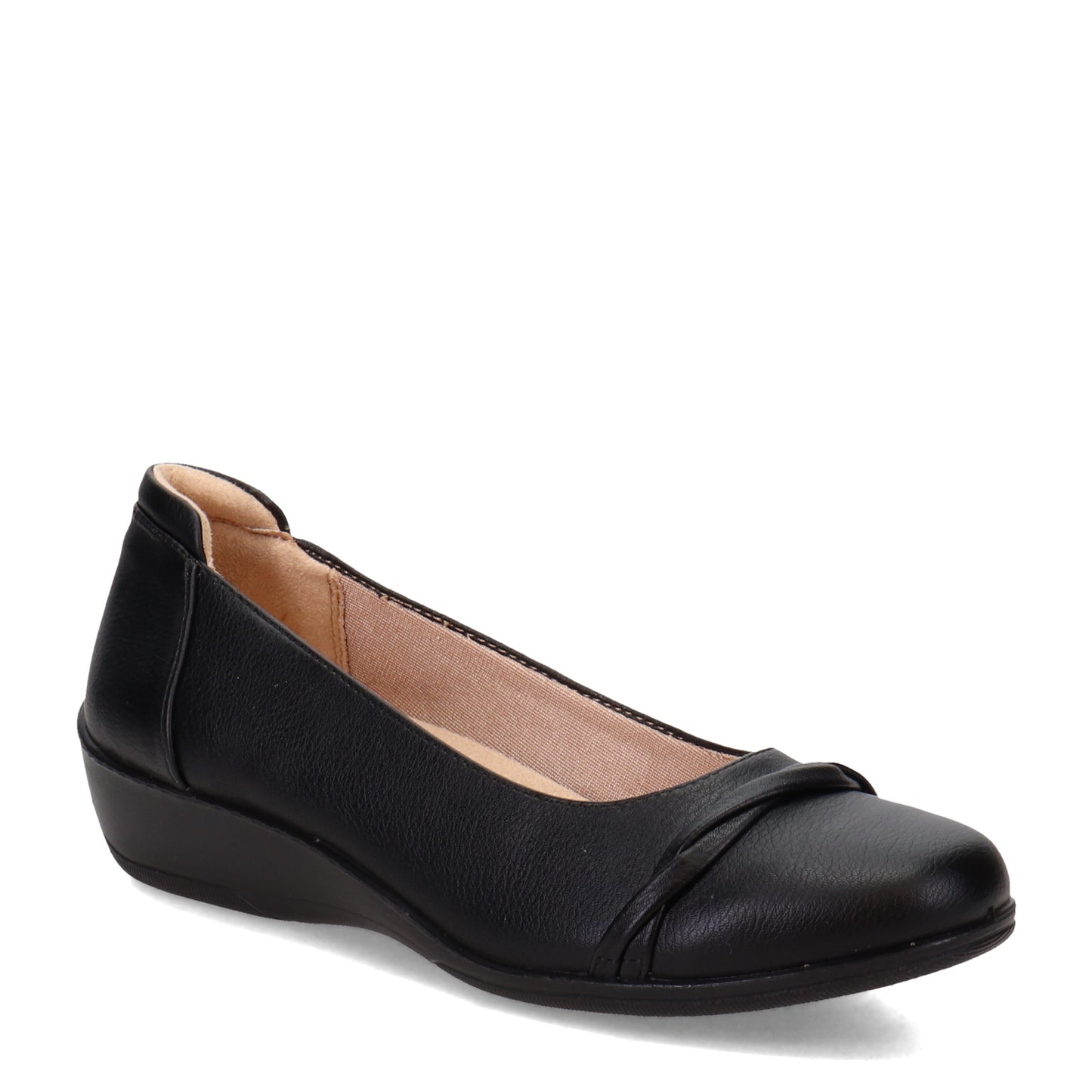 Peltz Shoes  Women's Lifestride Impact Slip-On BLACK H6613S1001