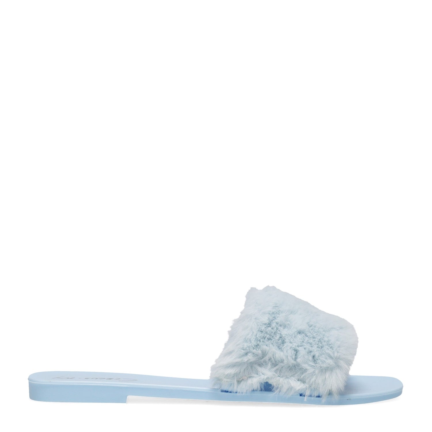 Peltz Shoes  Women's Circus NY Everette Slide BABY BLUE H6966F1400