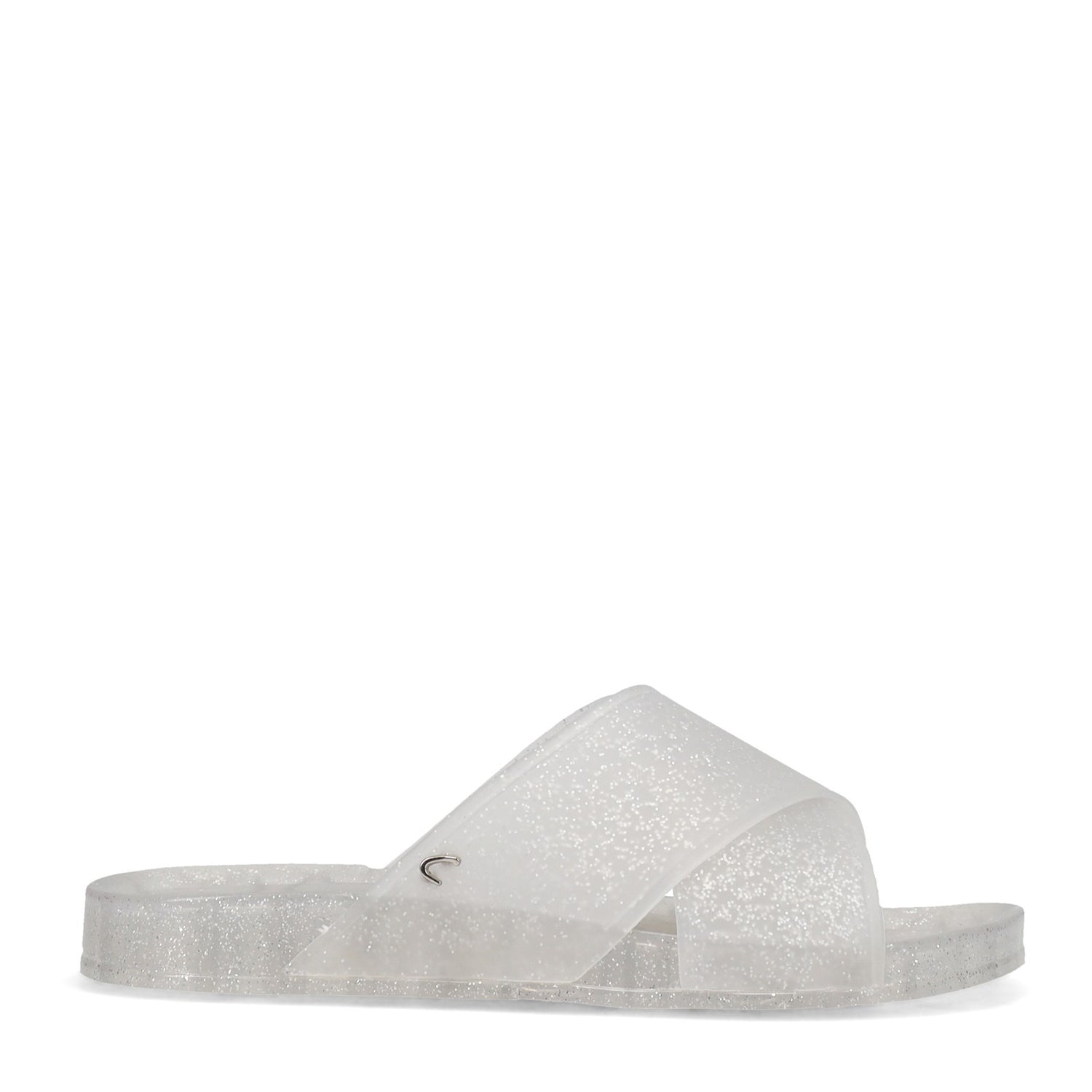 Peltz Shoes  Women's Circus NY Jaylee Slide SILVER H6967S2900