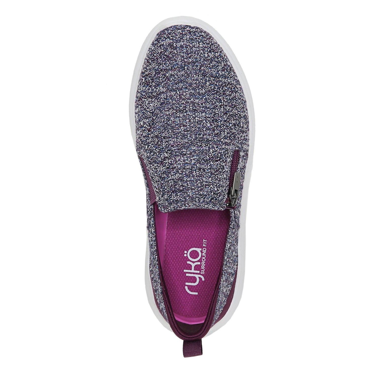 Peltz Shoes  Women's Ryka Ally Slip-On Sneaker PURPLE H7049M3500