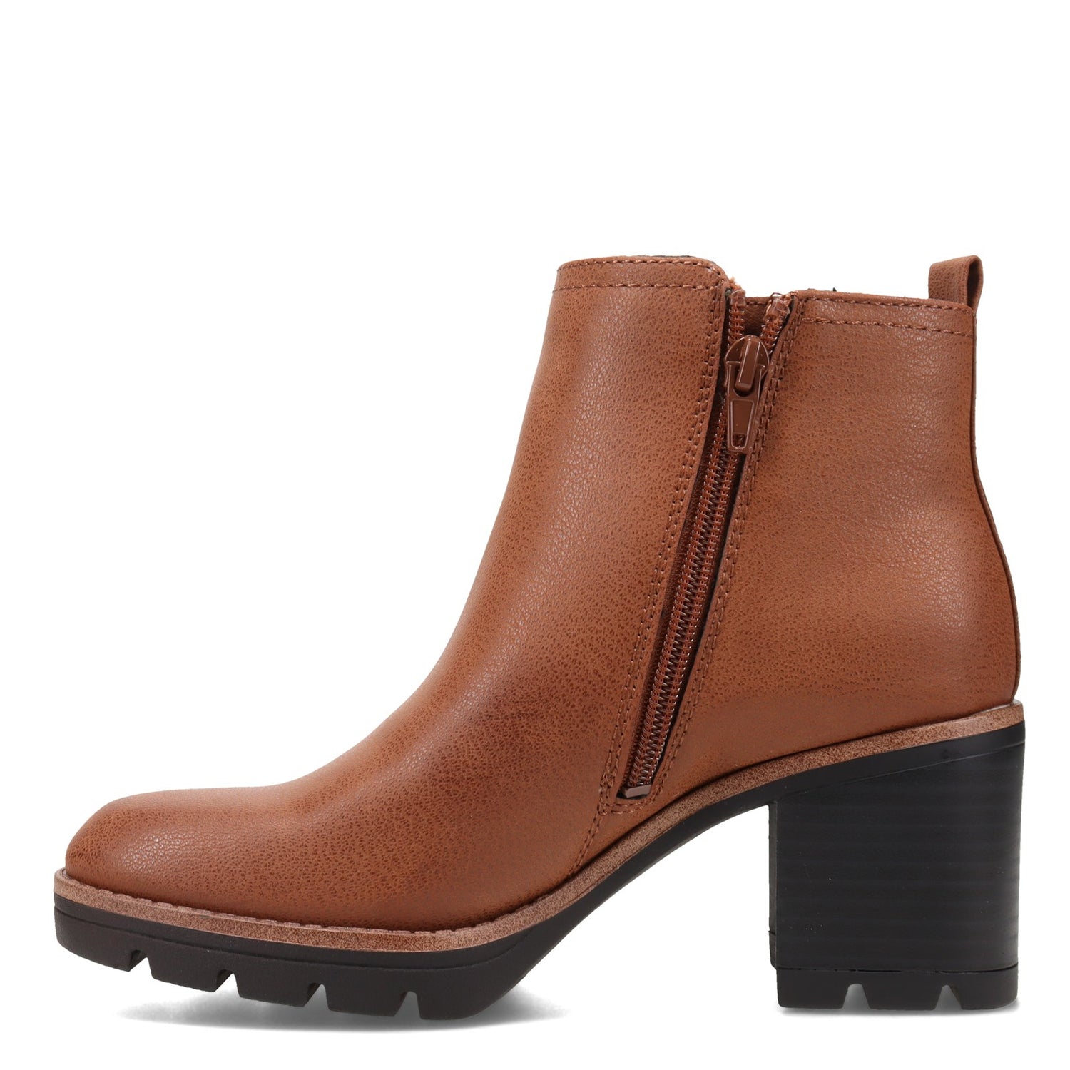 Peltz Shoes  Women's Naturalizer Madalynn Gore Boot TAN H7090S2201