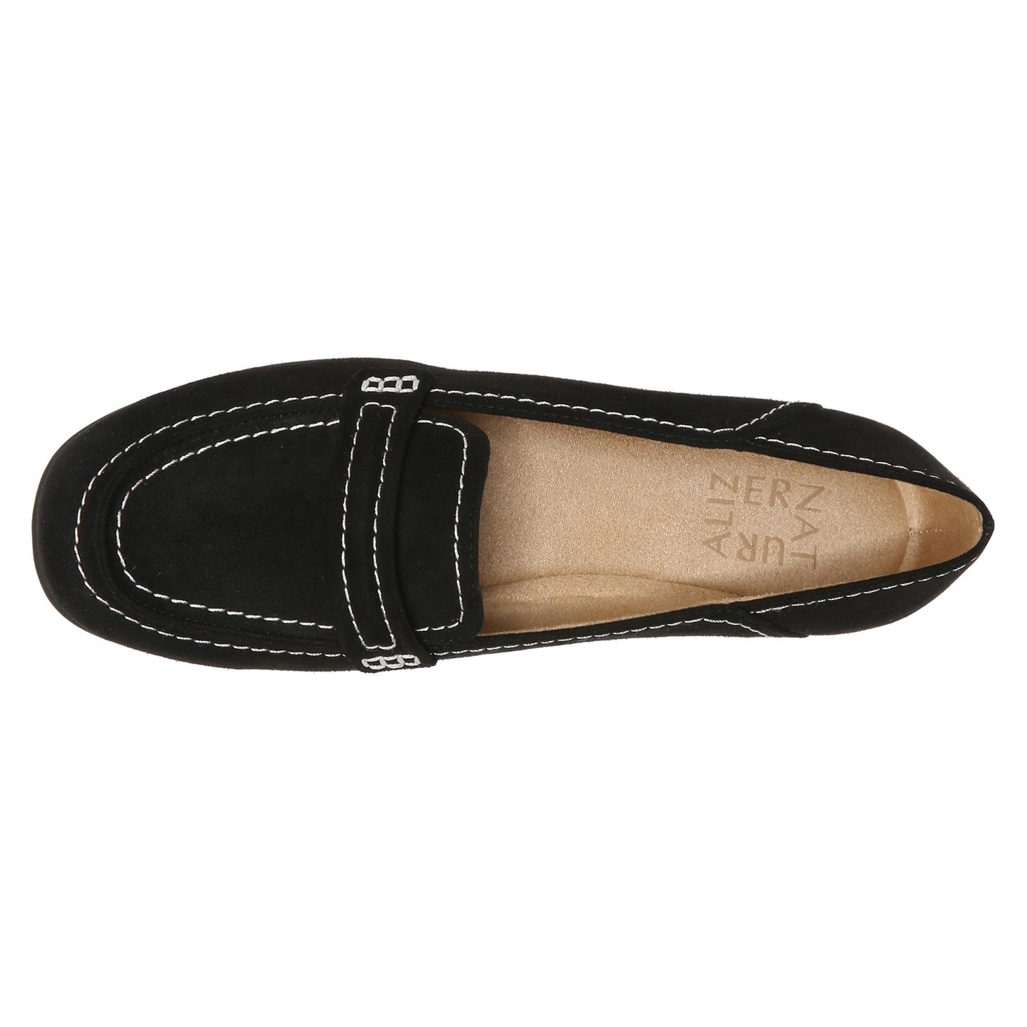 Peltz Shoes  Women's Naturalizer Dannah Slip-On BLACK FABRIC H7210F1003