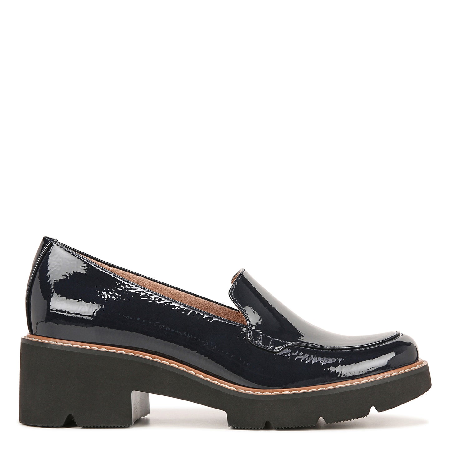 Peltz Shoes  Women's Naturalizer Cabaret Slip-On NAVY H7224SA402