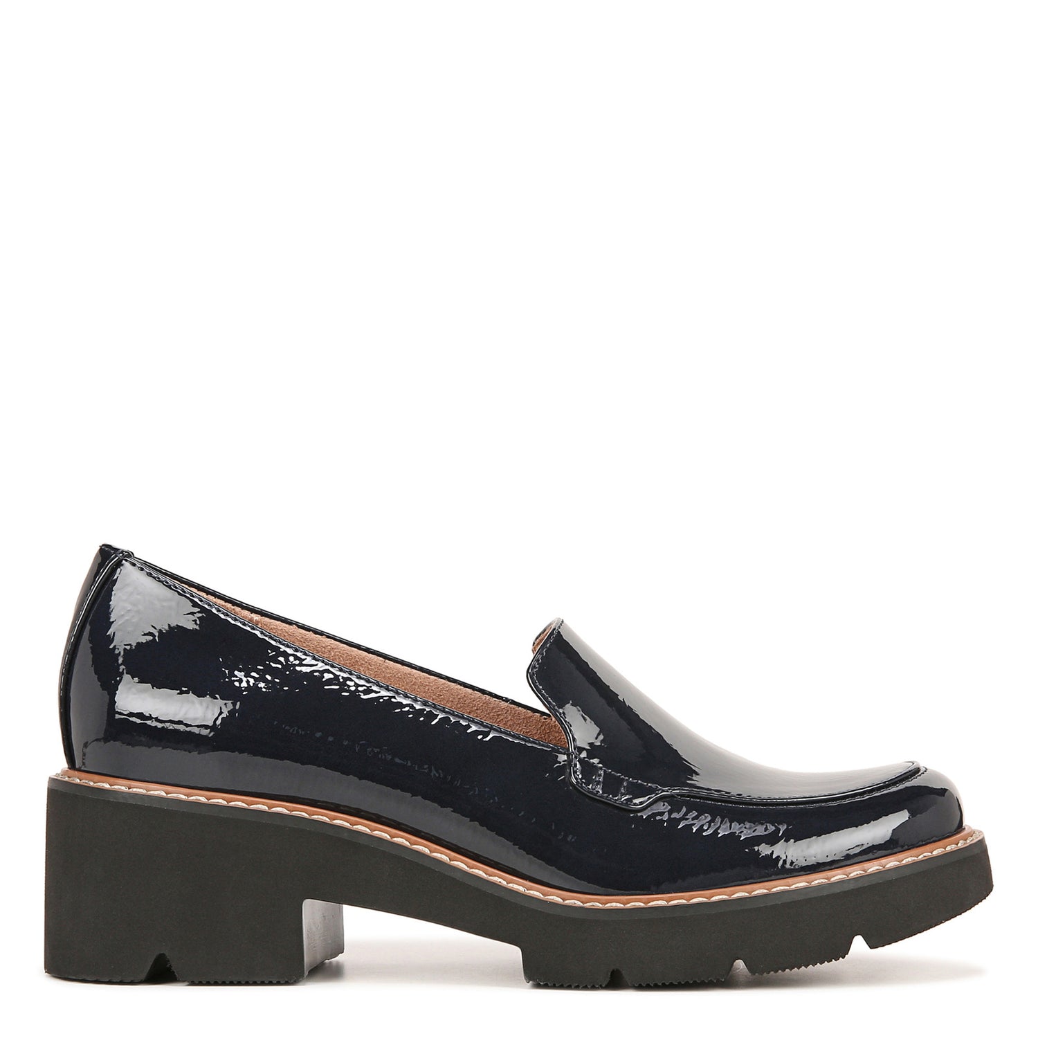 Peltz Shoes  Women's Naturalizer Cabaret Slip-On NAVY H7224SA402