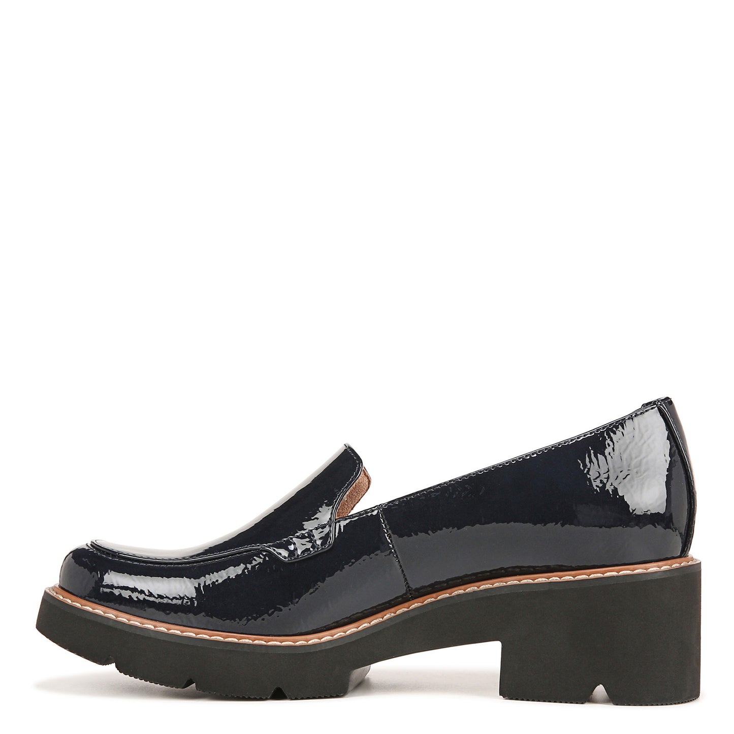 Peltz Shoes  Women's Naturalizer Cabaret Slip-On NAVY H7224SA402