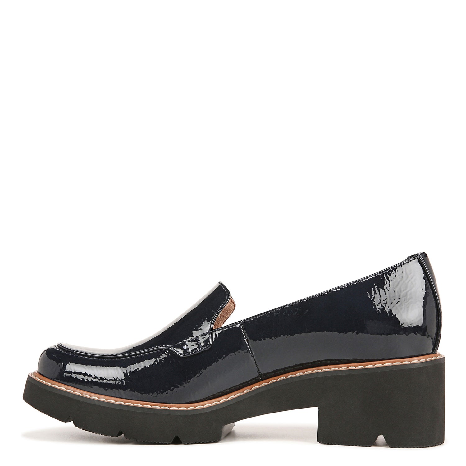 Peltz Shoes  Women's Naturalizer Cabaret Slip-On NAVY H7224SA402