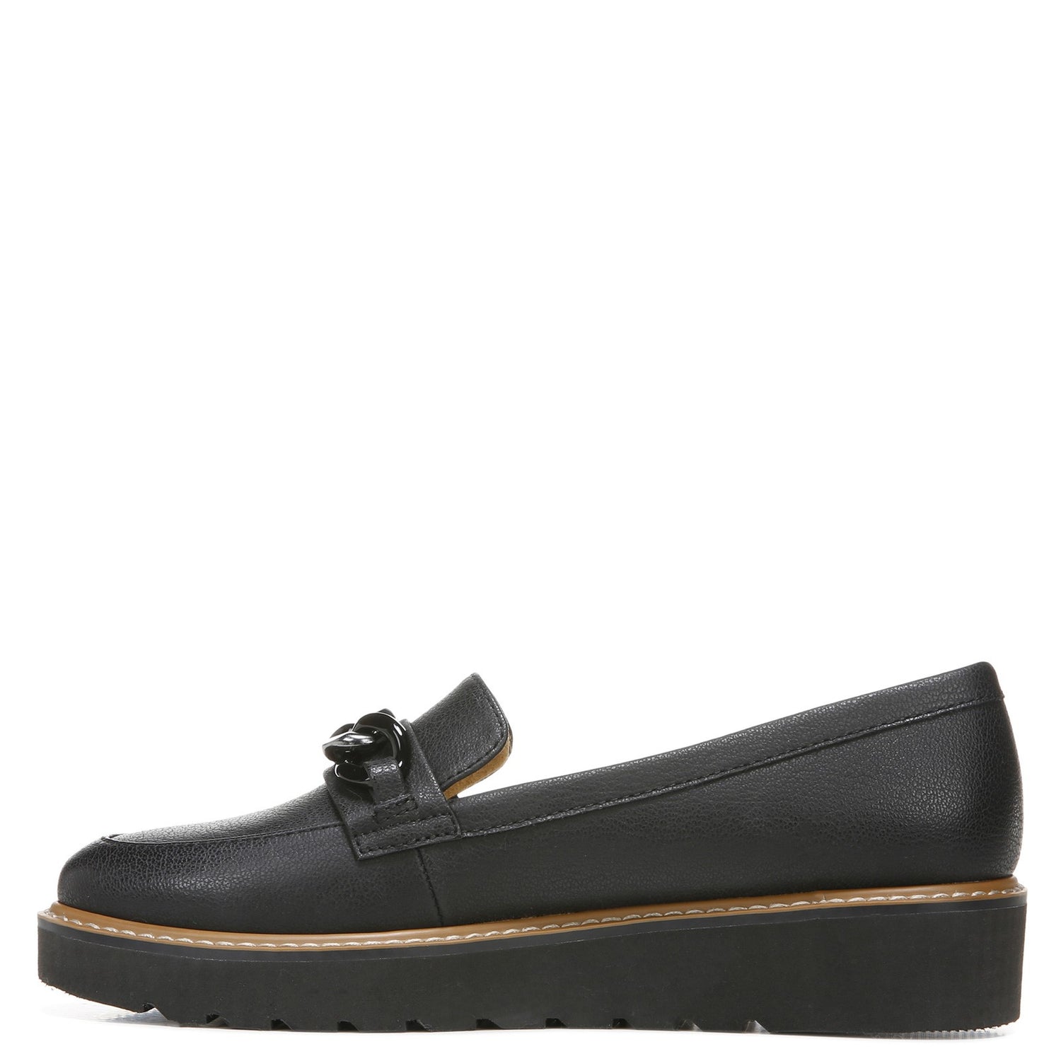 Peltz Shoes  Women's Naturalizer Emmal Loafer JET BLACK H7226S3001