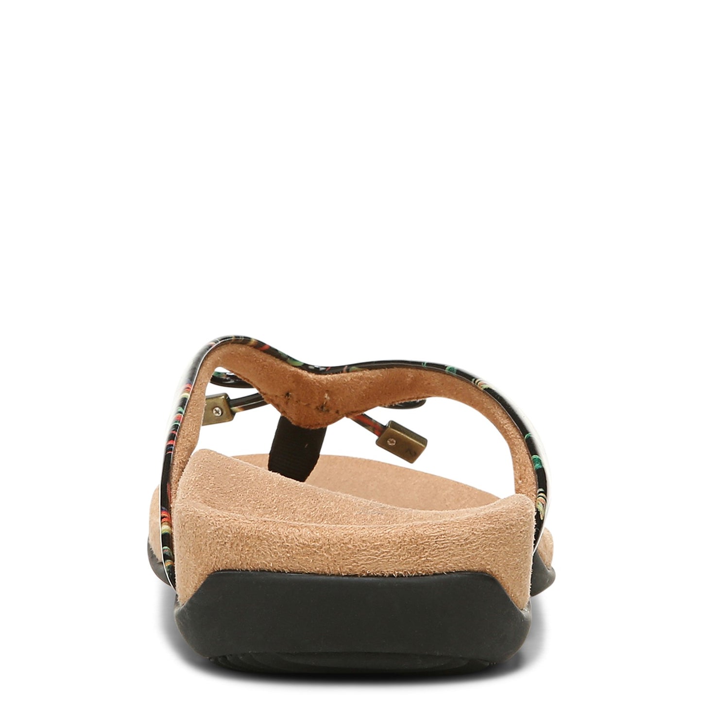 Peltz Shoes  Women's Vionic Bella II Sandal BLACK TROPICAL H7740S1001