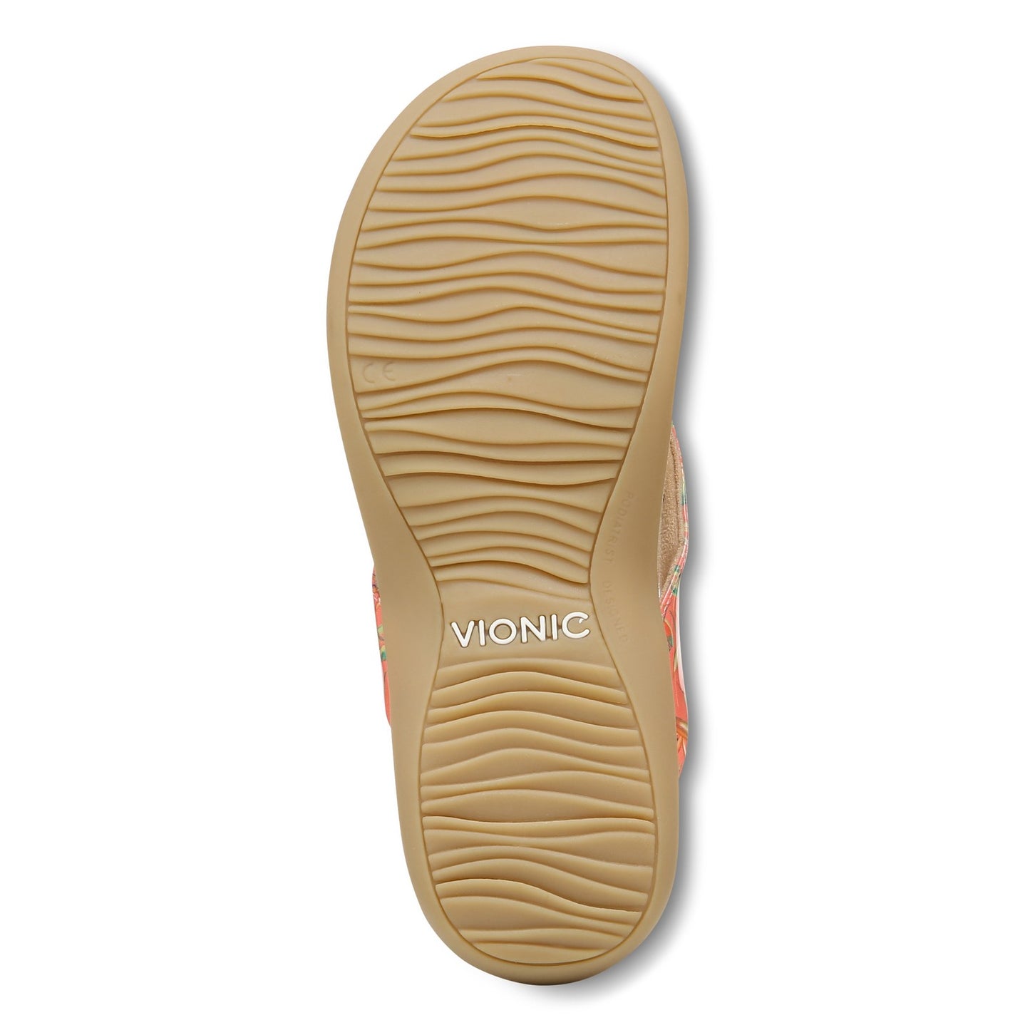 Peltz Shoes  Women's Vionic Bella II Sandal PAPAYA H7740S1800