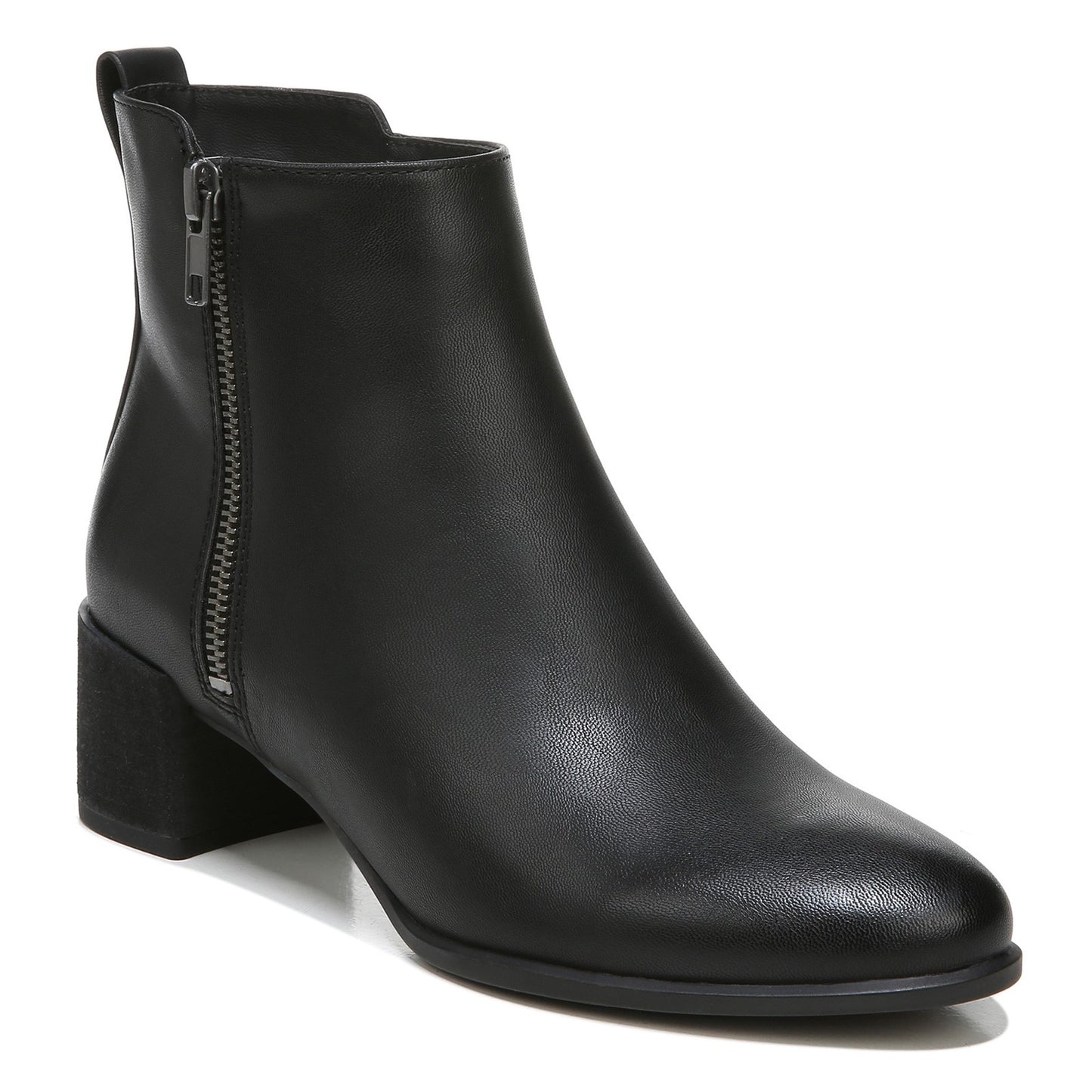 Peltz Shoes  Women's SOUL Naturalizer Richy Zip Boot BLACK H8167S1002