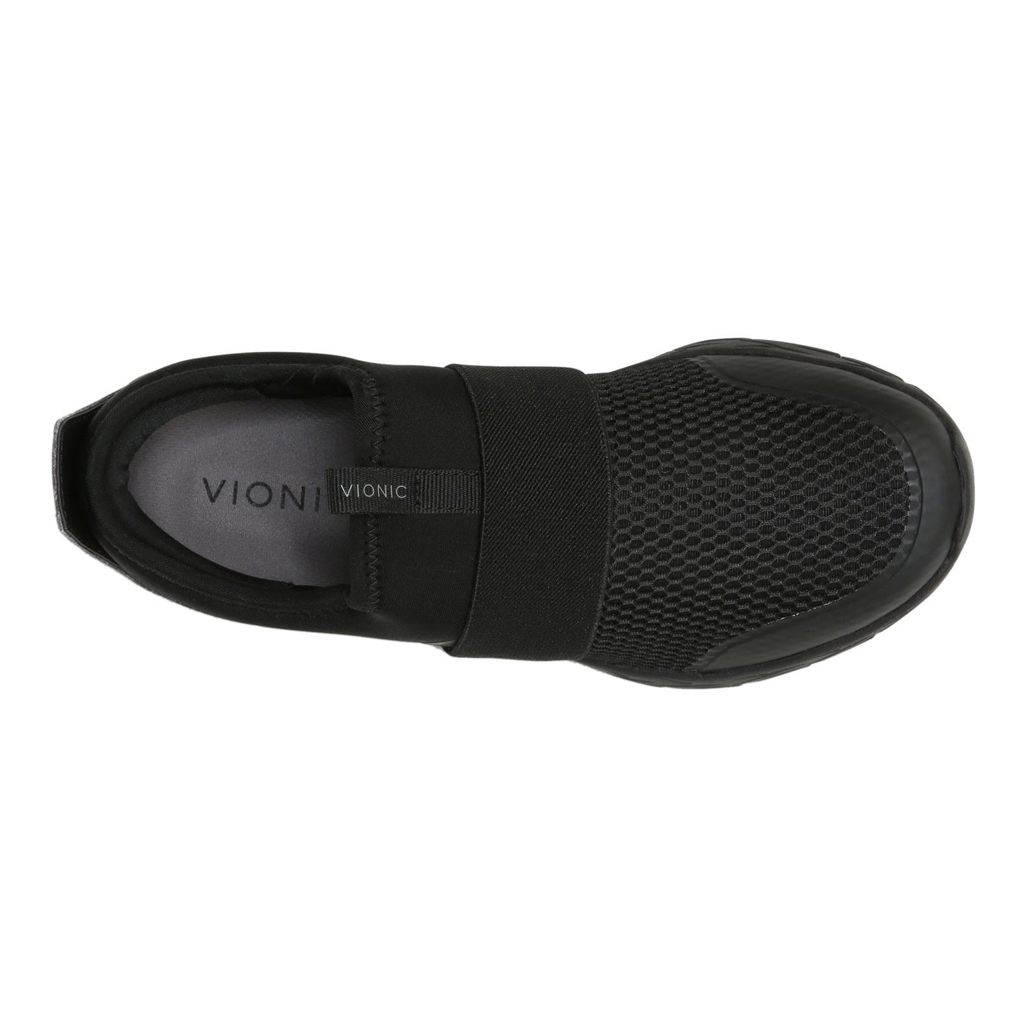 Peltz Shoes  Women's Vionic Camrie Sneaker SOLID BLACK H8211M1002