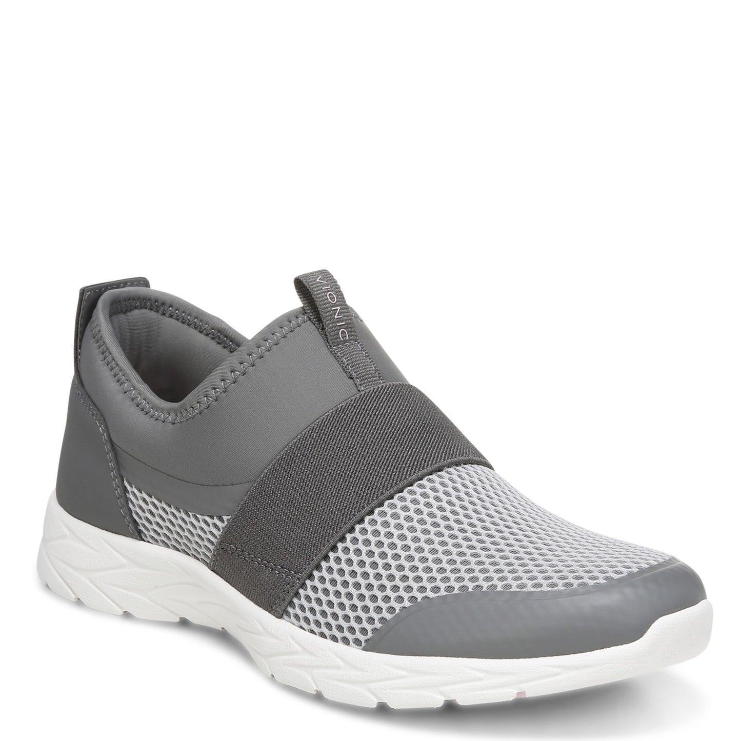 Peltz Shoes  Women's Vionic Camrie Sneaker Charcoal Mesh H8211M1020