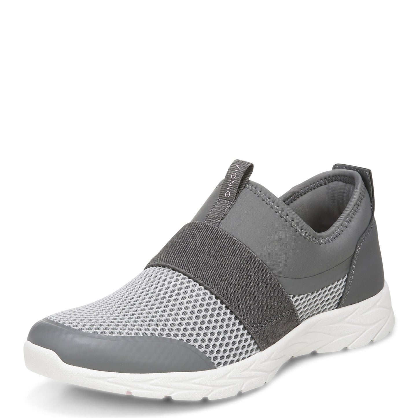 Peltz Shoes  Women's Vionic Camrie Sneaker Charcoal Mesh H8211M1020
