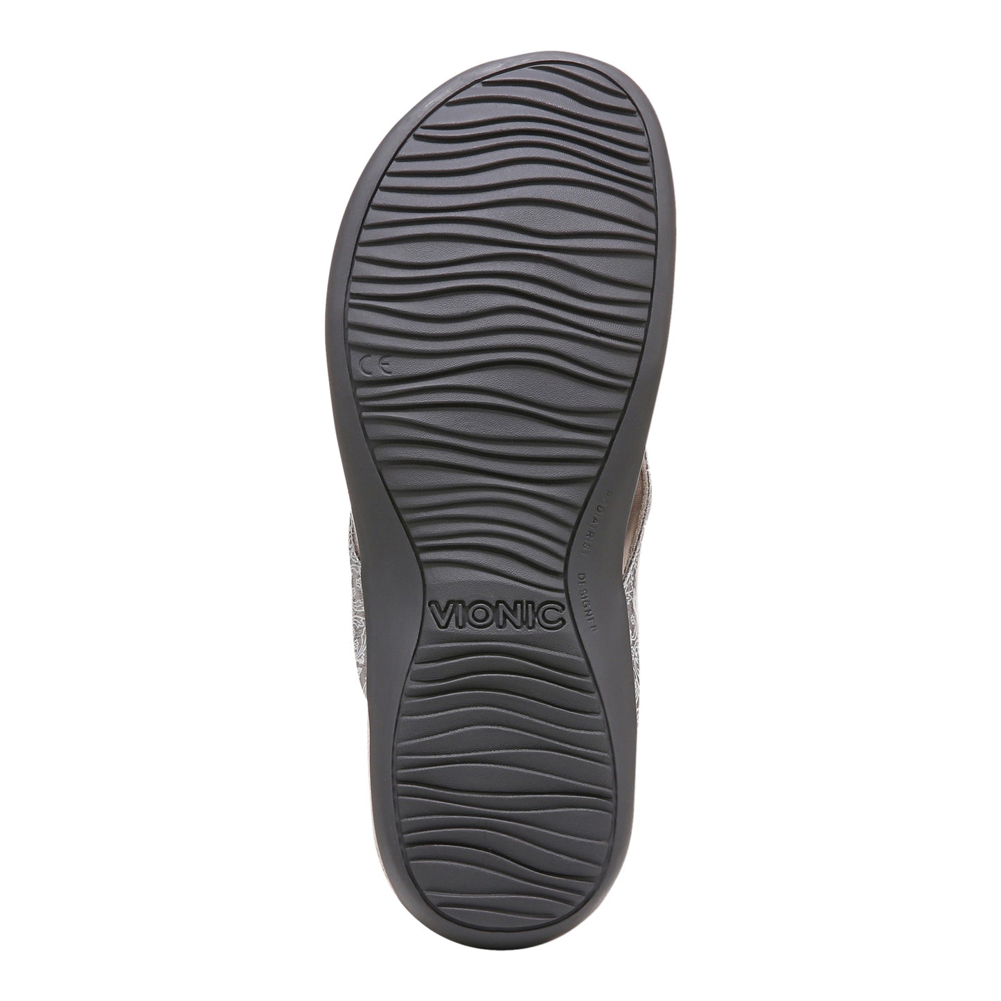 Peltz Shoes  Women's Vionic Dillon Sandal SILVER H8215L6021