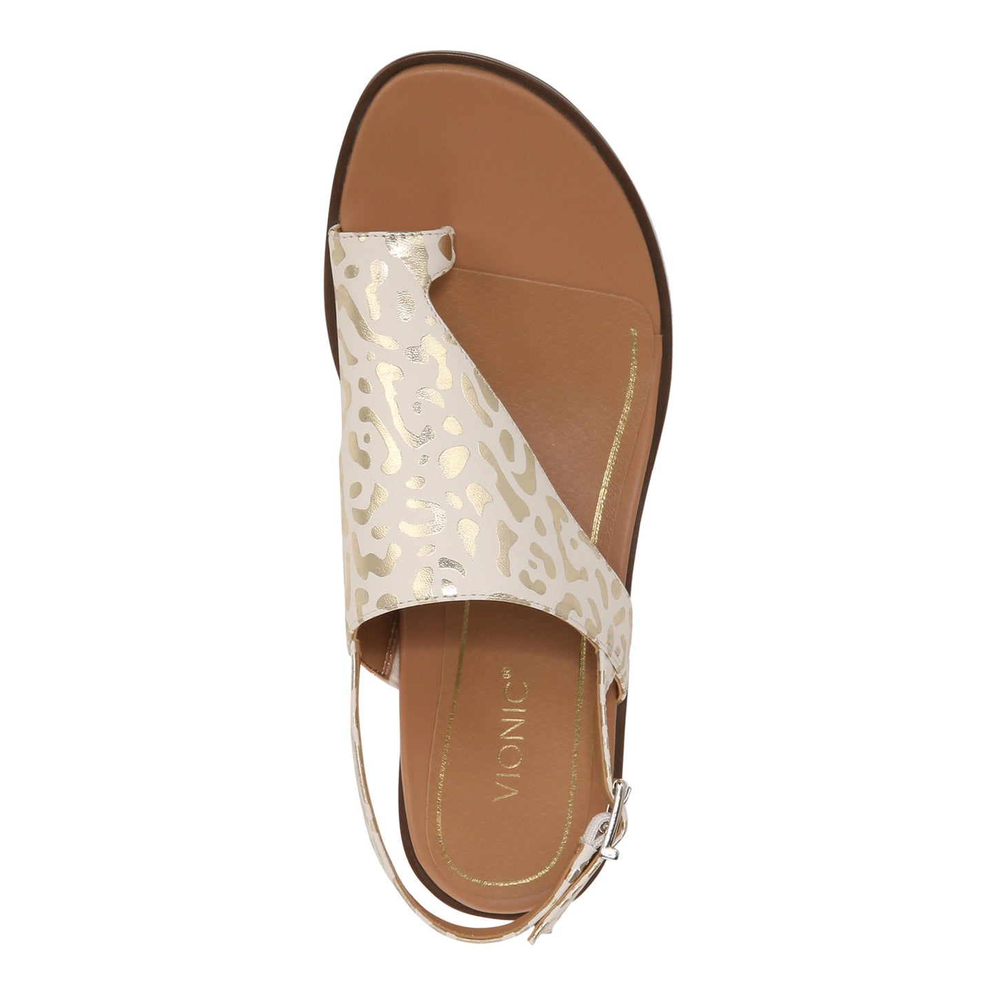 Peltz Shoes  Women's Vionic Ella Sandal WHITE H8219L6101
