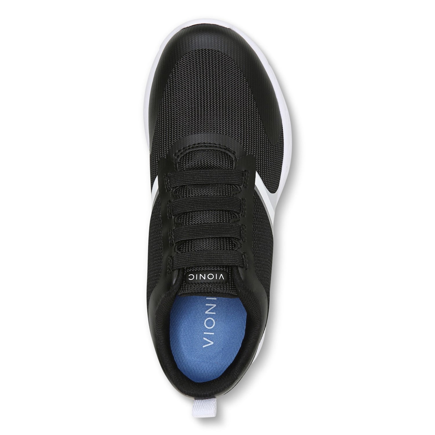 Peltz Shoes  Women's Vionic Brisk Layla Sneaker BLACK H8262S1001