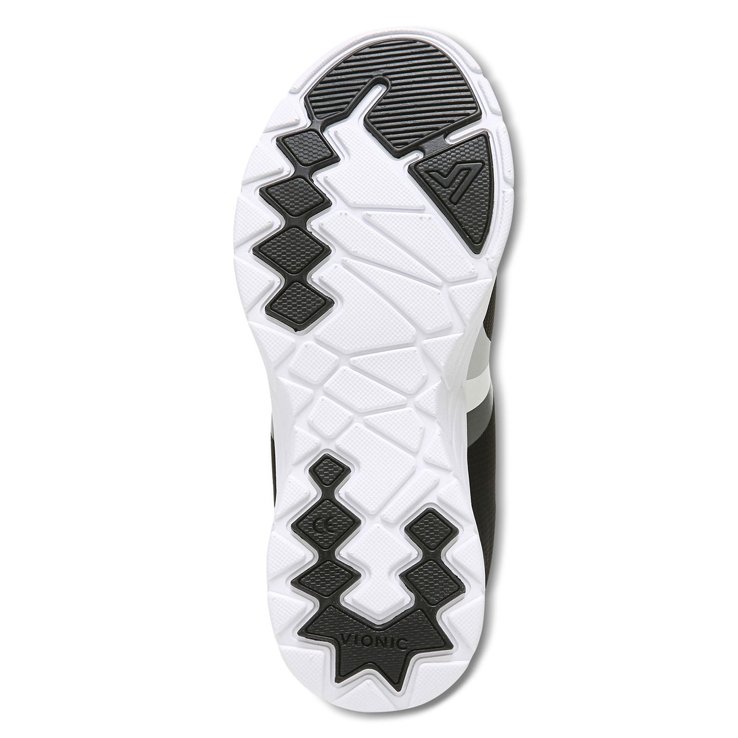 Peltz Shoes  Women's Vionic Brisk Layla Sneaker BLACK H8262S1001