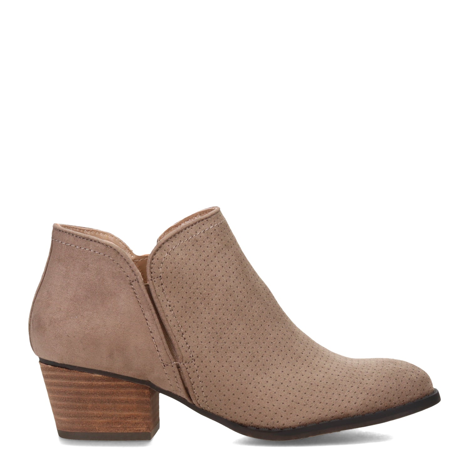 Peltz Shoes  Women's LifeStride Blake Bootie TAUPE H8395F1020