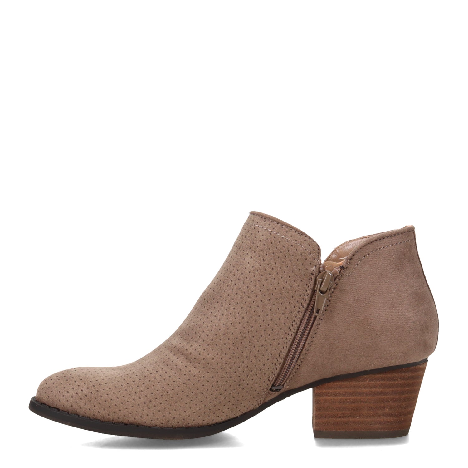 Peltz Shoes  Women's LifeStride Blake Bootie TAUPE H8395F1020