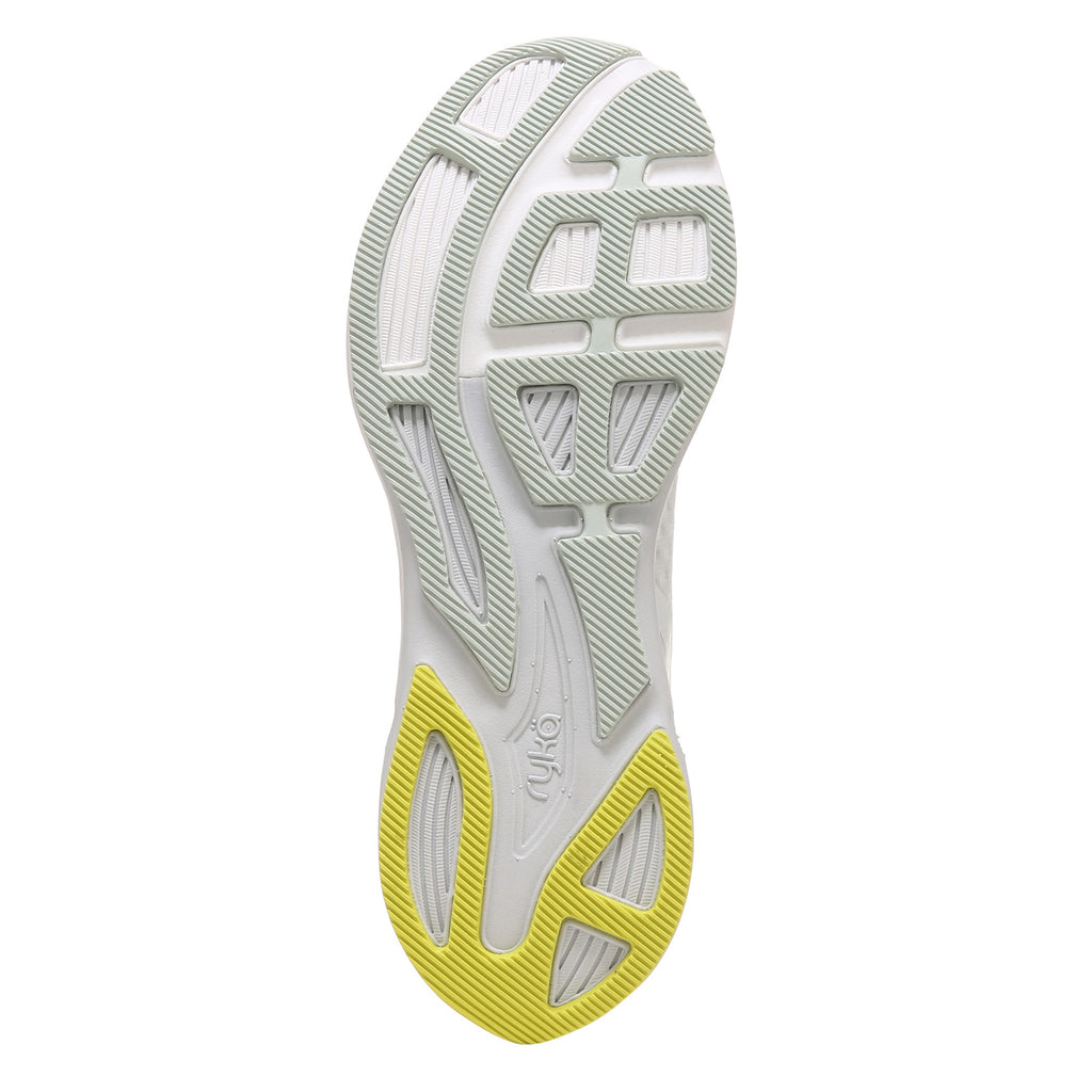 Women's Ryka Activate Walking Shoe WHITE / YELLOW H9083F1101