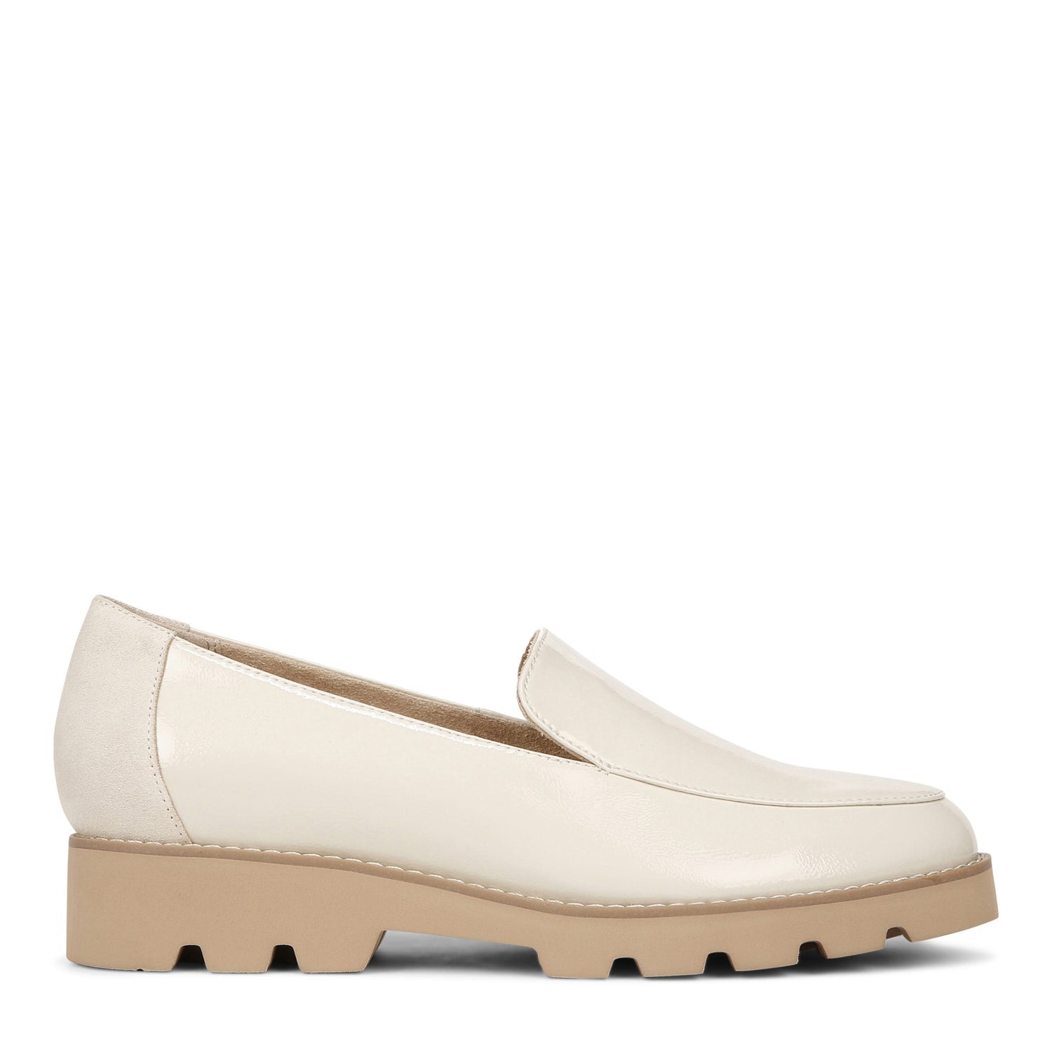 Peltz Shoes  Women's Vionic Kensley Loafer CREAM H9623L2252