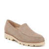 Peltz Shoes  Women's Vionic Kensley Loafer Grey Suede H9623L7022