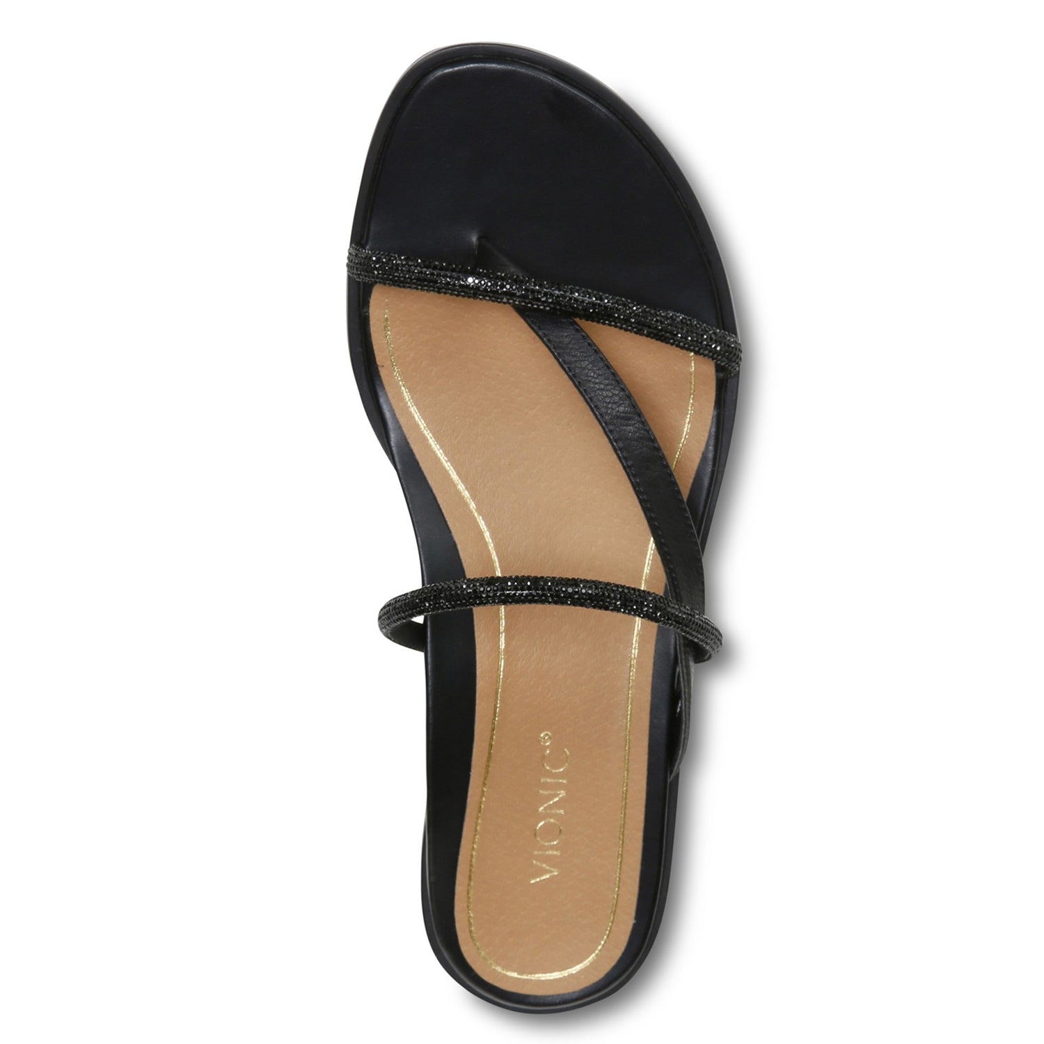 Vionic Prism Women's Sandals Black : 6.5 M